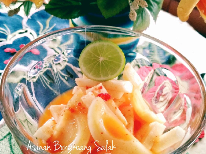 Resep Asinan Bengkoang Salak, Enak