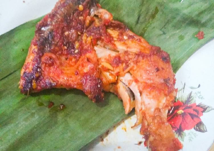 Resep Teplon ayam bakar taliwang cocol sambel beberok Anti Gagal
