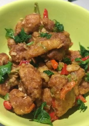 Foto resep Chicken salted egg