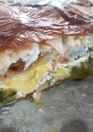 Una foto de Tarta de zapallitos