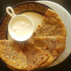 A picture of Puran Poli.