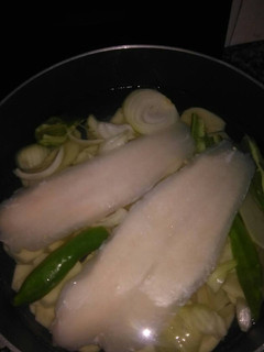 Una foto de Sopa de pescado casero
