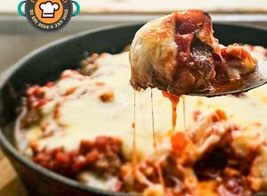 Gambar Gluten-Free Cheesy Baked Meatballs