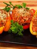 Mike's Meat Stuffed Bell Peppers