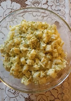 Una foto de Ensalada de papa