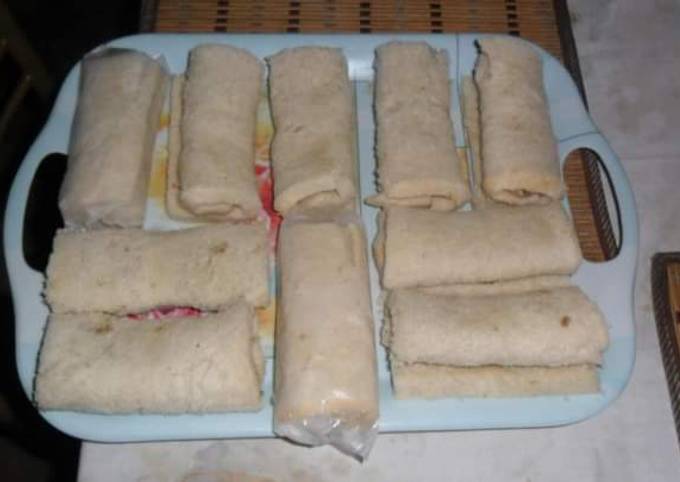Chicken bread roll