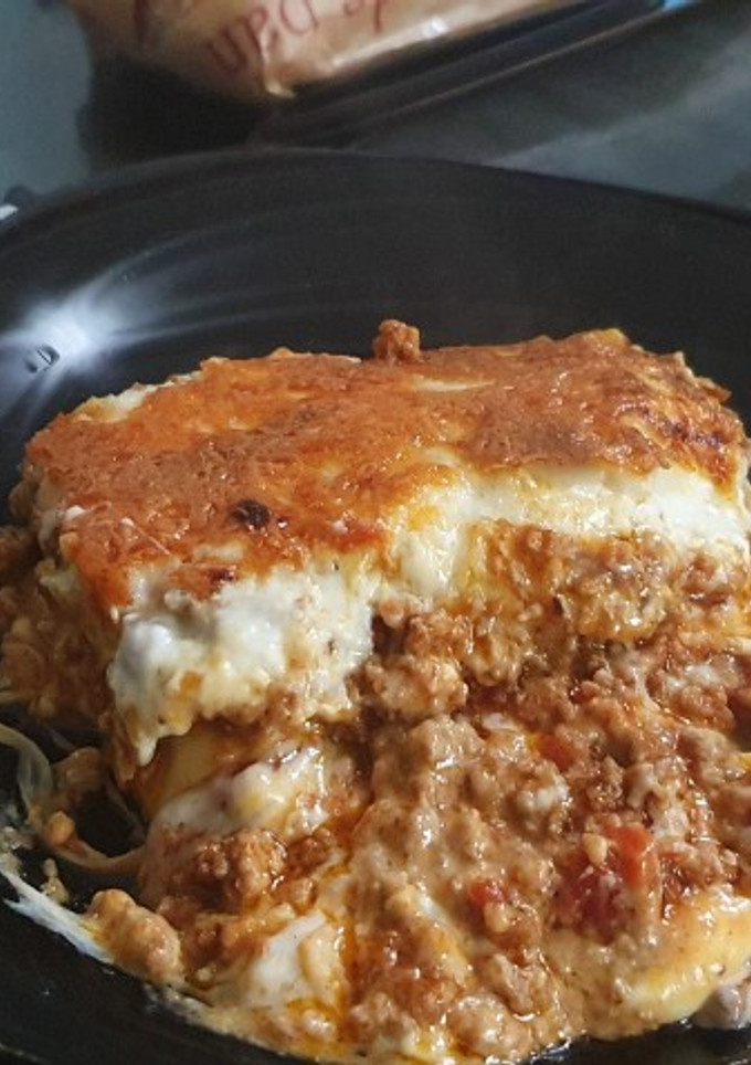 Una foto de Lasagna de carne