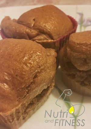 Una foto de Muffin de avena hiperproteico fit