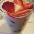 Macedonia de frutas con leche