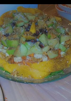 صورة لوصفة ألذ سلطة على الاطلاق🤤