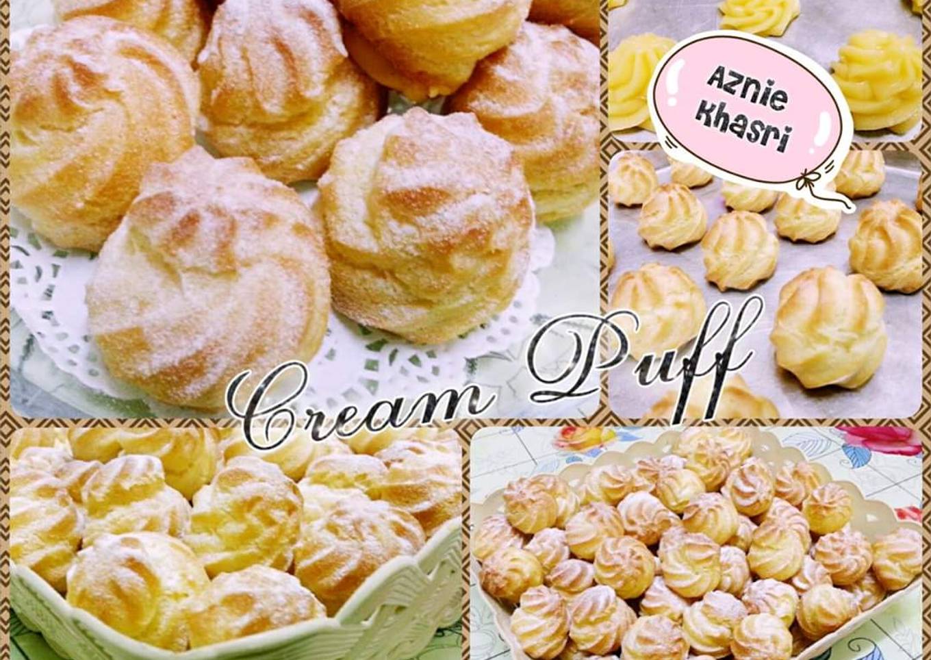 Resepi Cream Puff Yang Boleh Manjain Lidah Dan Easy Resepi Kak Ross