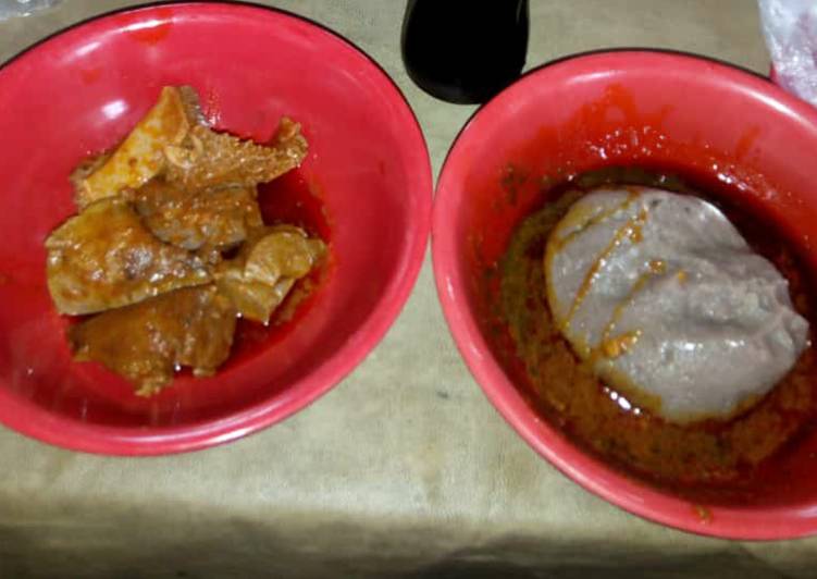 Recipe of Ultimate Amala and ewedu