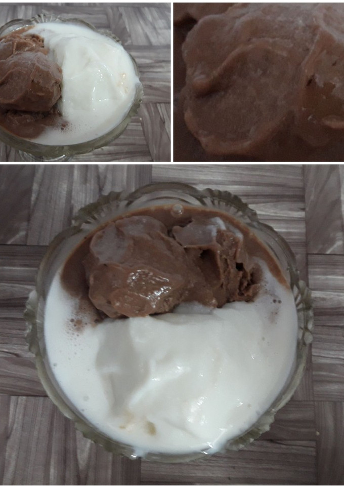 عکسی از دستور بستنی سنتی و کاکائویی