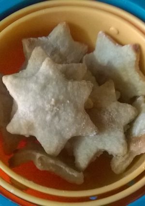 Una foto de Galletas de compota y cereal para bebés