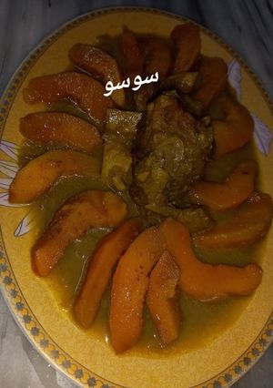 صورة لوصفة طبق سفرجل مزيج بين المالح والحلو