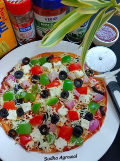 डोसा पिज़्ज़ा (Dosa Pizza recipe in hindi) रेसिपी मुख्य फोटो