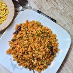 A picture of Mixed Poha.