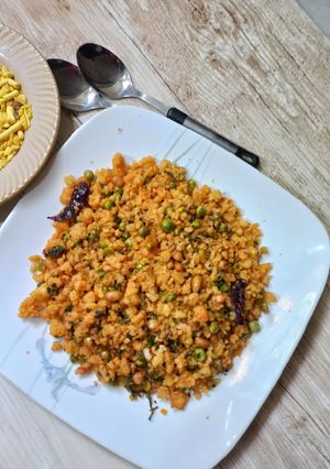A picture of Mixed Poha.