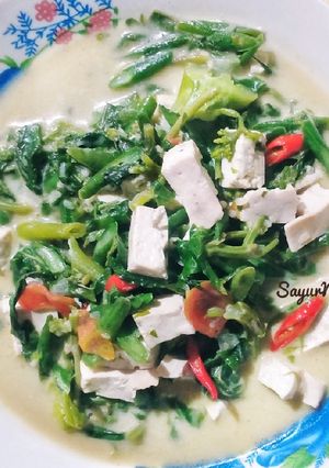 Foto resep Sayur Nyaman Daun Singkong