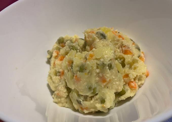 Recipe of Quick Vegan Russian Salad