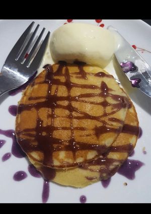 Foto resep Pancake Lembut (Fluffy Pancake)
