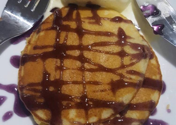 Pancake Lembut (Fluffy Pancake)