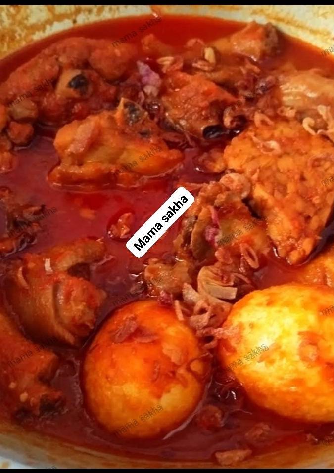 Foto resep Bali ayam telur enak banget #olahanayam #olahantelur