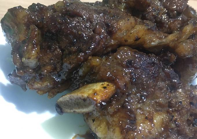 Cara Masakan Resep Iga Bakar Lada Hitam Teflon