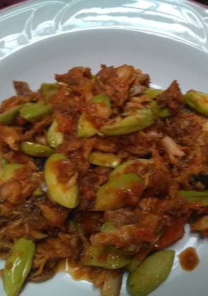 Foto resep Tongkol Pete masak Pedass