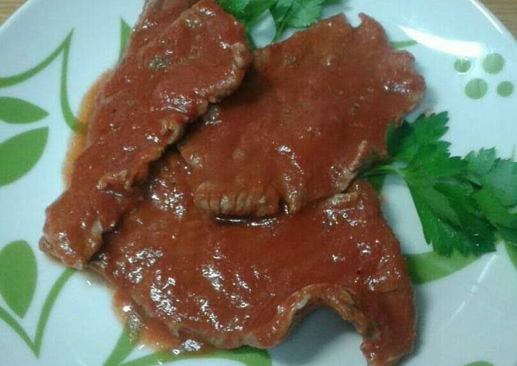 Carne alla pizzaiola