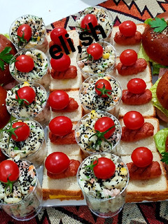 عکسی از دستور فینگر فود