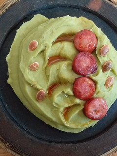 Una foto de Puré de arvejas partidas y longaniza