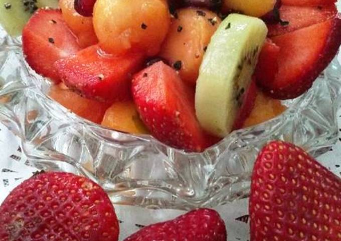 Papaya And Strawberry Salad recipe main photo