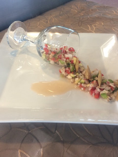 Una foto de Ceviche de soya