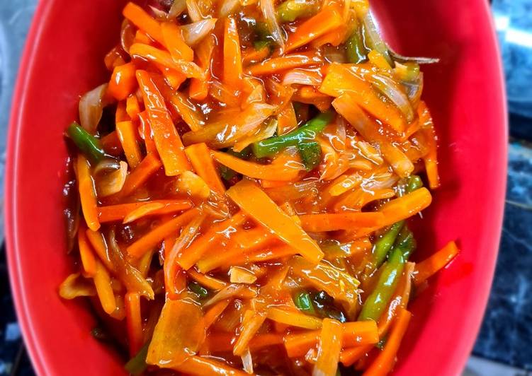 Resep Mudah 77. Gurame Asam Manis Yummy Mantul