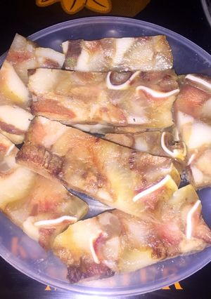 Hình của món Giò xào.