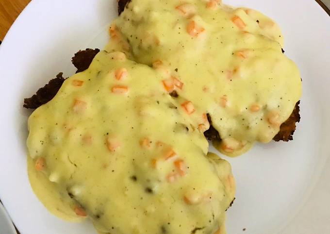 Simple Way to Make Homemade Chicken Fillet in creamy sauce