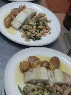 Foto de Bacalhau no forno