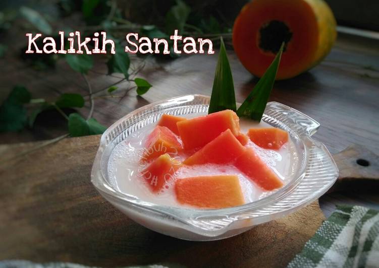 Kalikih Santan Khas Minang