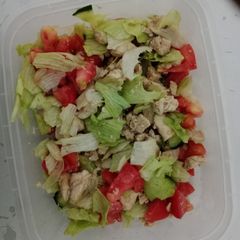 A picture of Chicken salad.