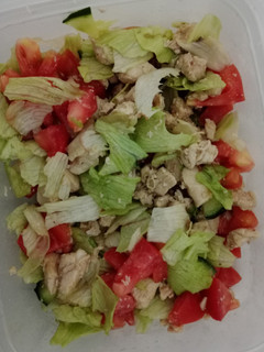A picture of Chicken salad.