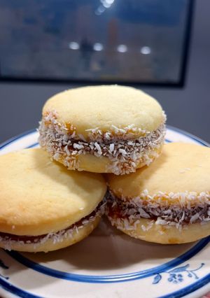 Una foto de Alfajores de maicena