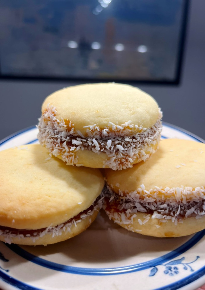 Una foto de Alfajores de maicena