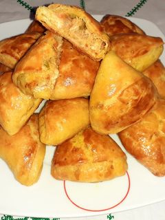 صورة لوصفة بريوات بعجينة المسمن