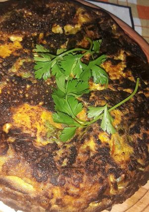 Una foto de Soufflé de zapallo y calabaza