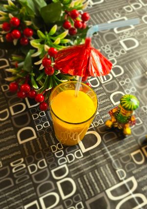 A picture of All time favorite Mangoshake.