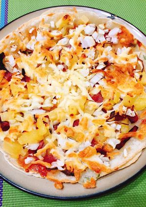氣炸蛋餅Pizza 的食譜成品照片