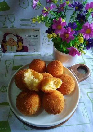 Foto resep Bola Tape Crispy Isi Keju