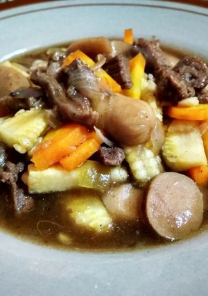Foto resep Sapi Sosis Cah Putren Wortel