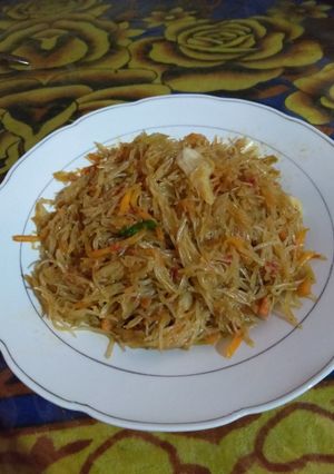 Foto resep Bihun tumis sederhana